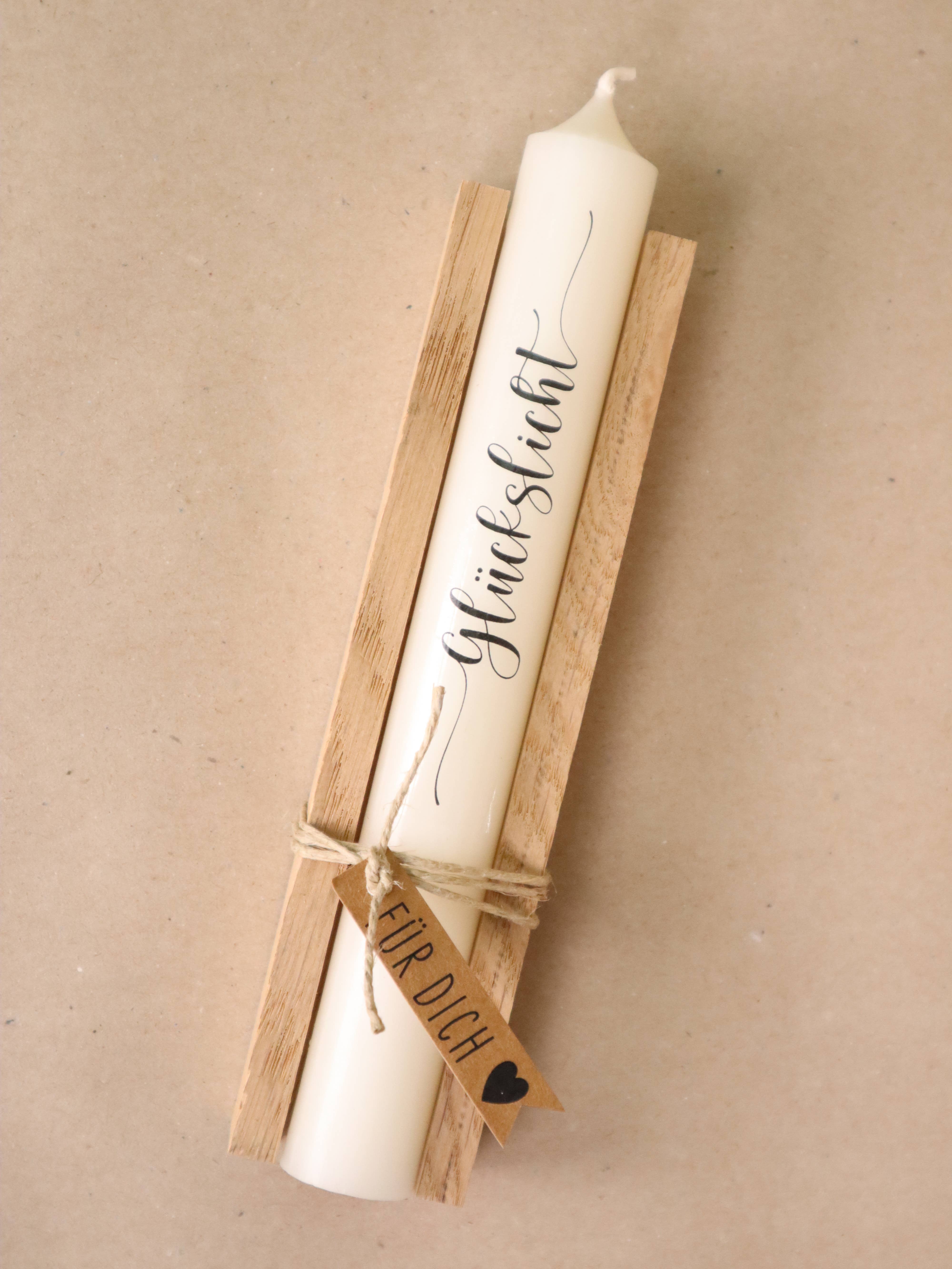 isaMi - Wholesale Tapered Candle/Candlestick - “Glückslicht” candle - best seller gift | women0