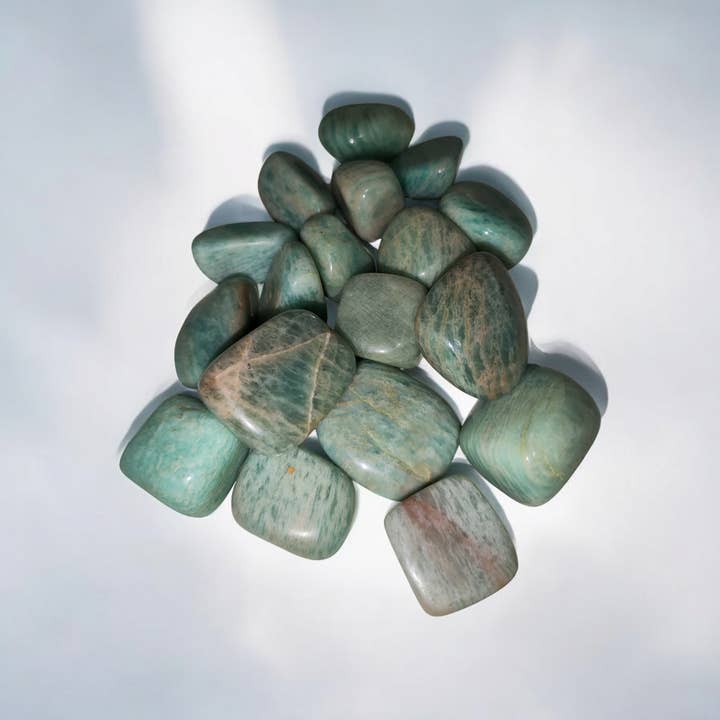 Amazonit Trommelstein – Ruhe und Kommunikation für den Großhandel von Magic Moon