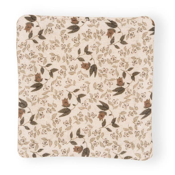 Lingette gaze coton éponge fleuri x4 pour la vente par Millinoon