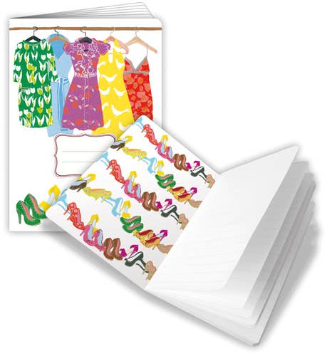 Actetre Deutschland Gmbh - Wholesale Notepad - Splendid Notes Issue A5 - Dresses and Shoes, 54040
