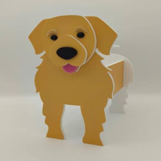 Pot de Fleurs Chien Golden Retriever pour la vente par Original Source