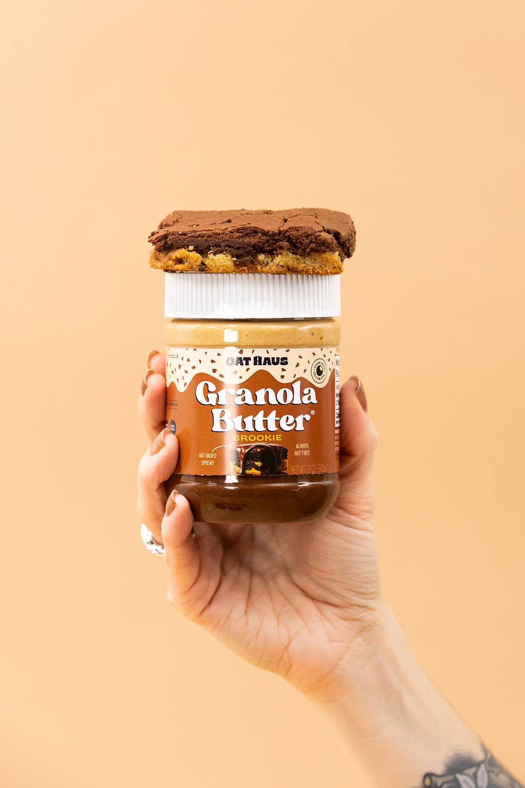 Oat Haus - Wholesale Notenboter - Brookie Granola Boter | Notenvrije, Veganistische, Glutenvrije Smeerbare Pasta (Kopie)5