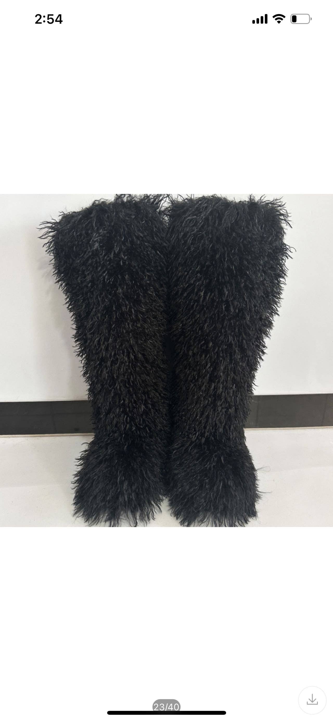 MB Fashion Wholesale - Wholesale Boots - Women's - EVERY FASHION Ultra-Shaggy Faux Fur Over-The-Knee Boots3