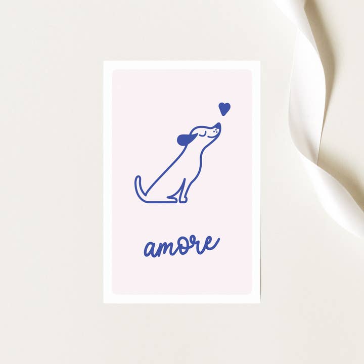 TANTE TIA - Wholesale Love Card - Mini card "Amore" - The "bestseller" in mini format1