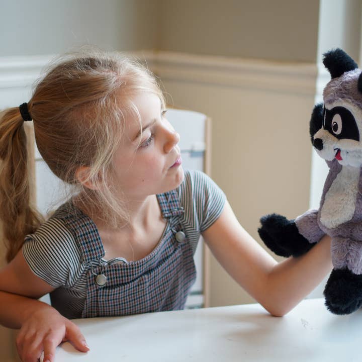 Puppet Pals - Wholesale Puppet - Kids & Baby - Ricky Raccoon Hand Puppet 12"1