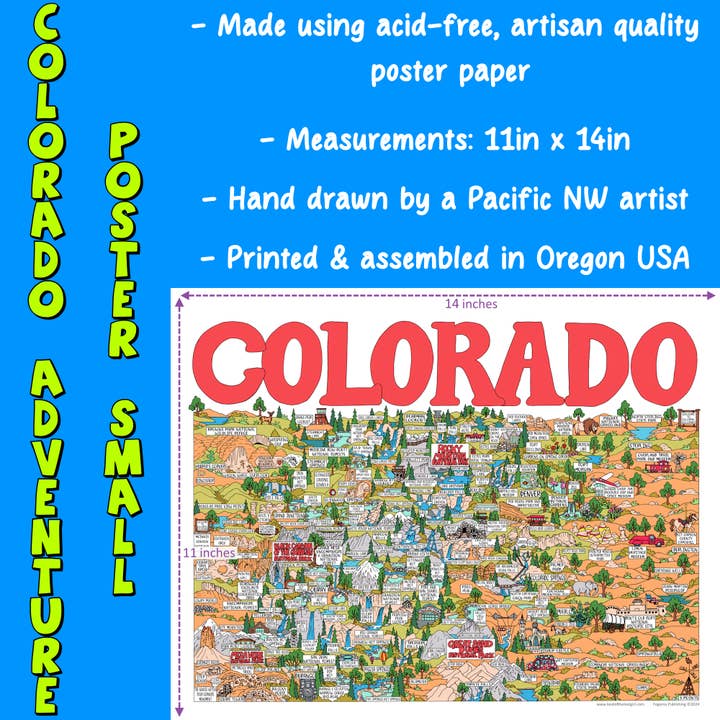 Land Of The Lost Girl - Wholesale Poster - Colorado Adventure Poster