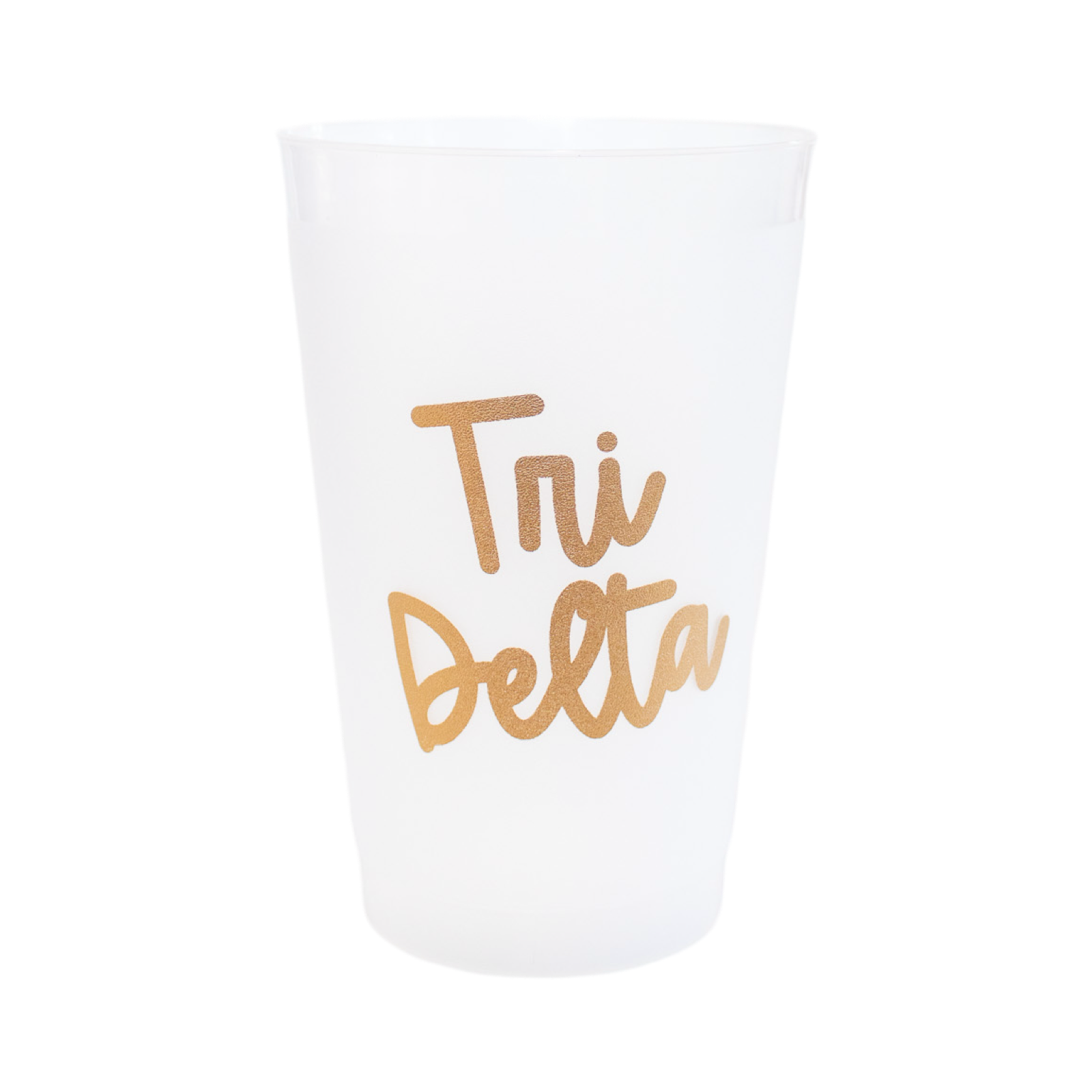 Duo Threads - Wholesale Disposable Cup - Delta Delta Delta Stay Golden Sorority Stadium Cup1