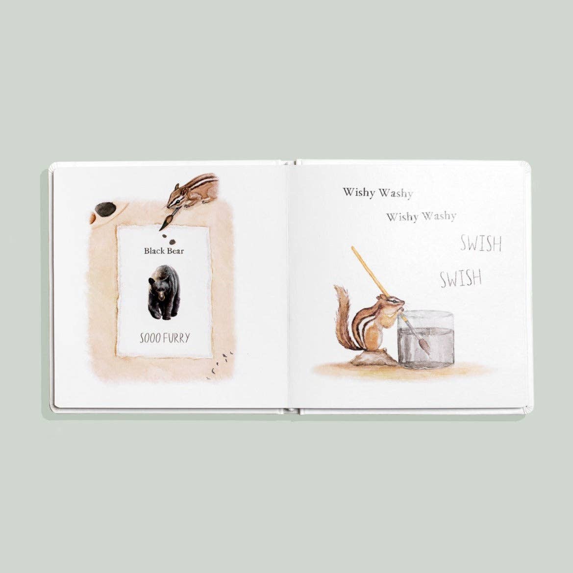 Paige Tate & Co. - Wholesale Baby & Toddler Book (0-2) - Wishy Washy: A Board Book of First Words and Colors3