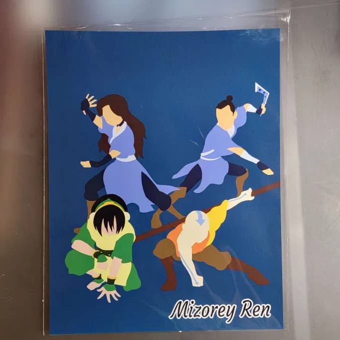 Mizorey Ren - Wholesale Poster - Team Avatar Print2