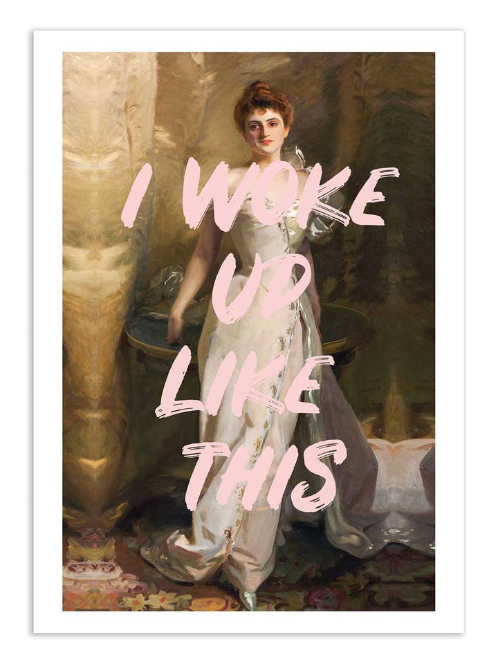 Art-Poster - Mi sono svegliato così Versione 2 - Ruby e B per la vendita all'ingrosso da parte di Wall Editions