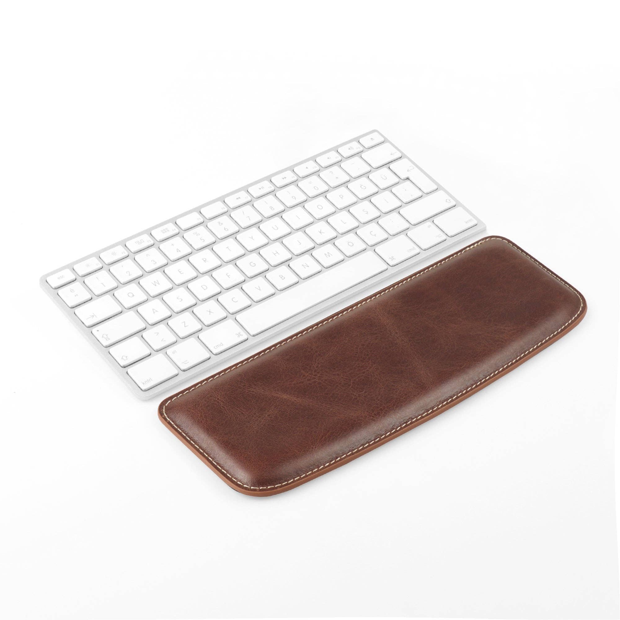 Londo - Vente Clavier - Londo Tapis de Clavier - Support Ergonomique en Cuir Véritable de Qualité Supérieure pour un Confort de Frappe au Travail et à la Maison23