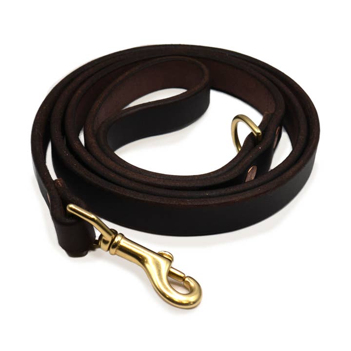 Leather Dog Leash for wholesale by Fontenelle Supply Co