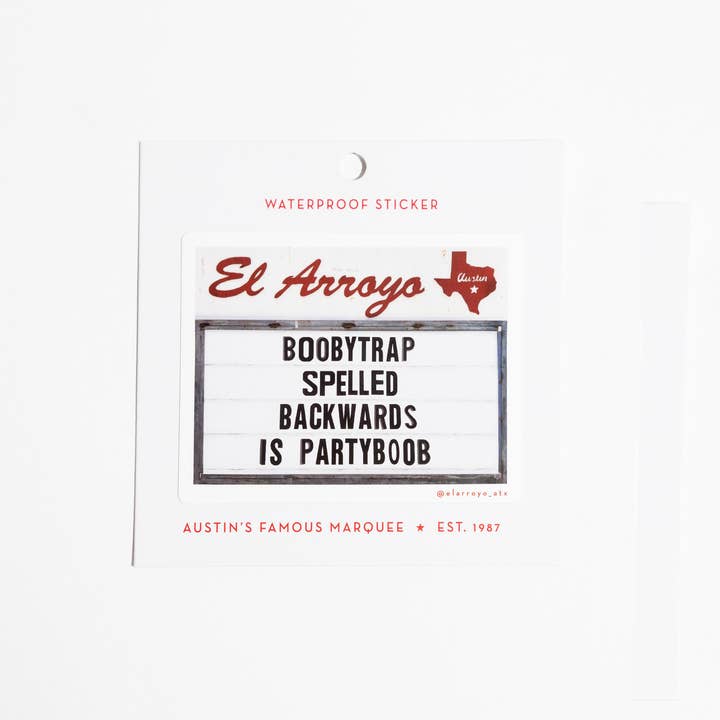El Arroyo - Wholesale Sticker - Sticker - Partyboob1