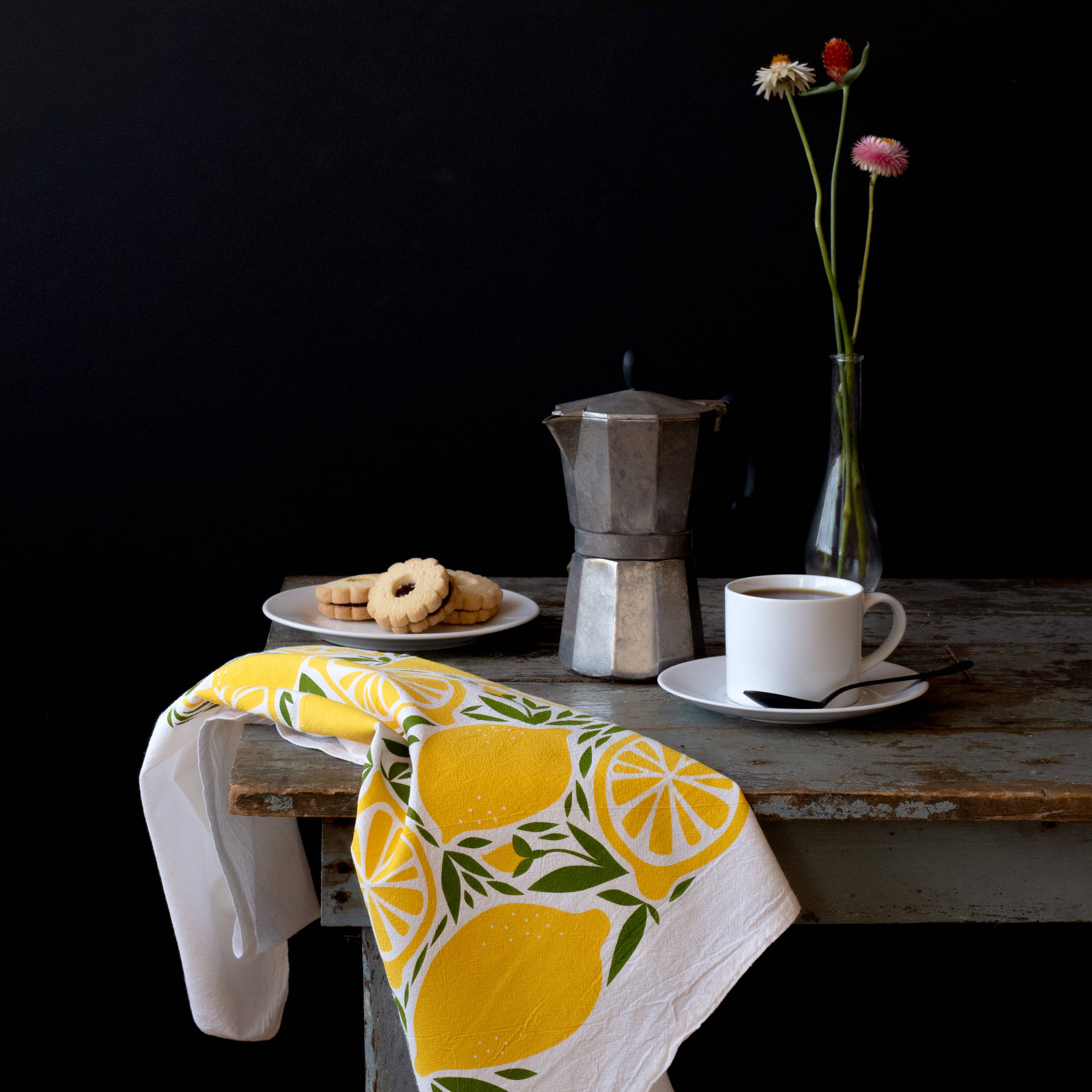 HAZELMADE® Tea Towels + Gifts - Wholesale Tea Towel - Lemon Tea Towel | Kitchen Decor1