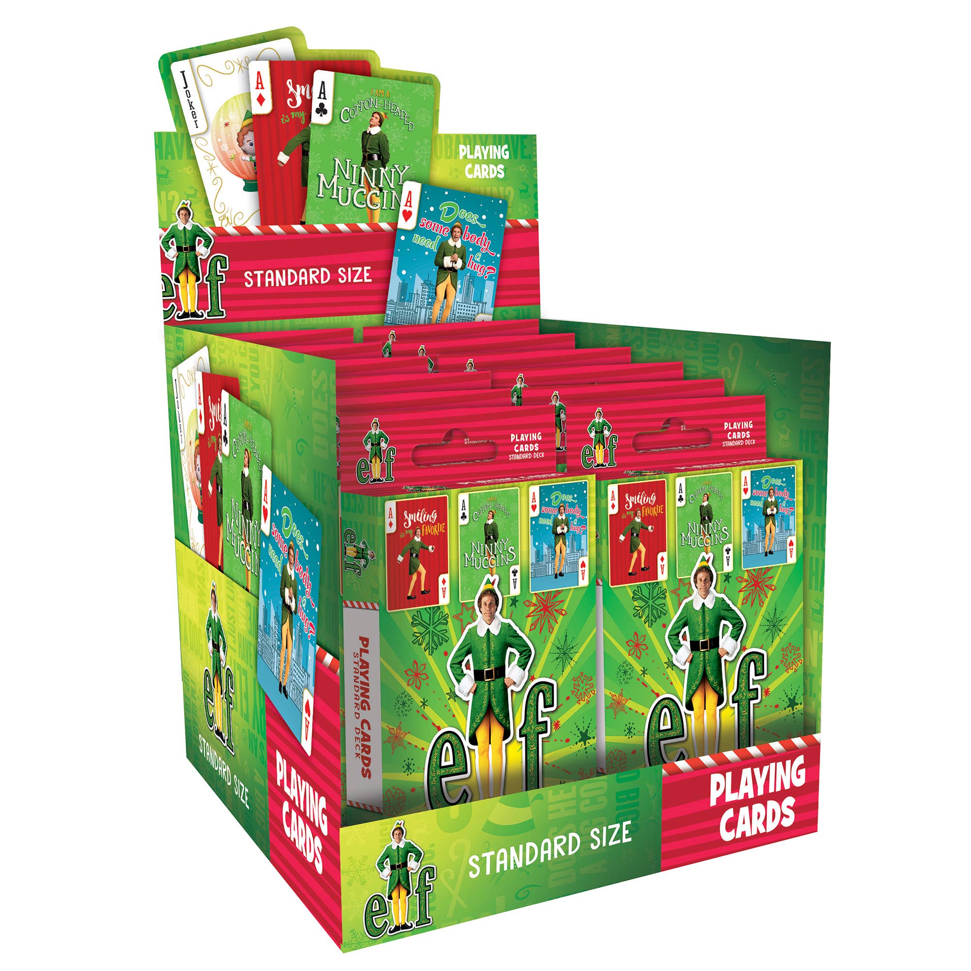 Masterpieces Puzzles - Wholesale Playing Cards - Elf, The Movie, Playing Cards - 54 Card Deck3