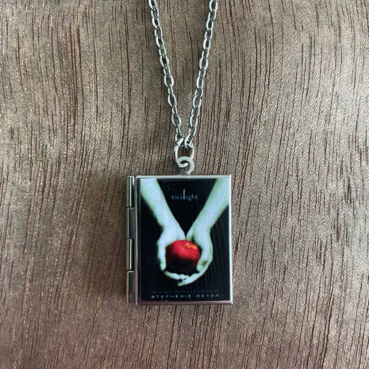 Marshall and Rose - Wholesale Pendant/charm necklace - Book Locket Twilight5