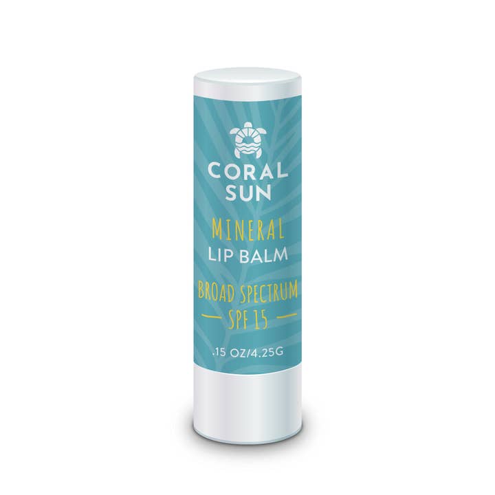 Coral Sun - Wholesale Lip Balm - SPF 15 Coconut Mineral Lip Balm