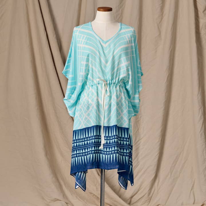 Lahar Geometric Kaftan for wholesale by Ten Thousand Villages