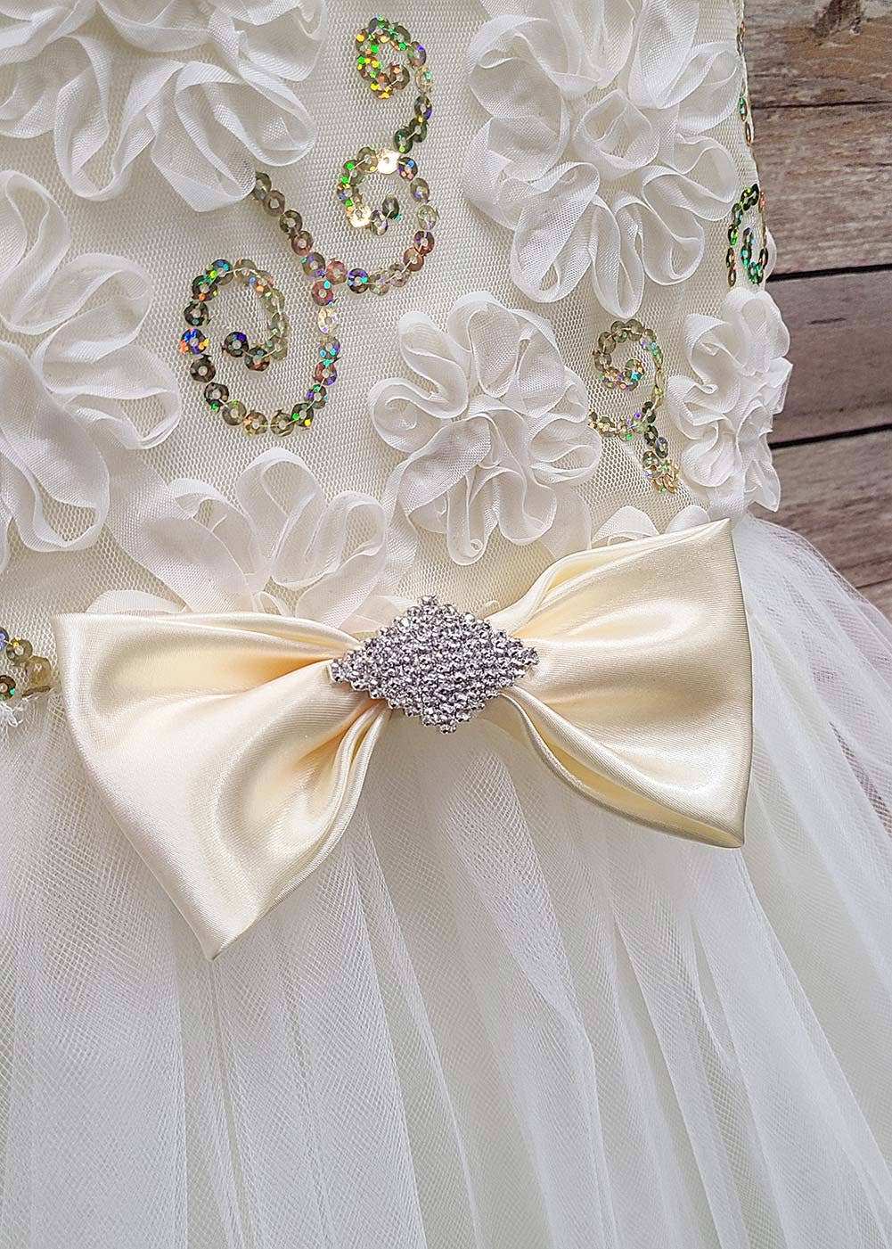 Petite Adele – Großhandel Kleid – Kinder – Bia Dull Kinderkleid aus Satin und Tüll6