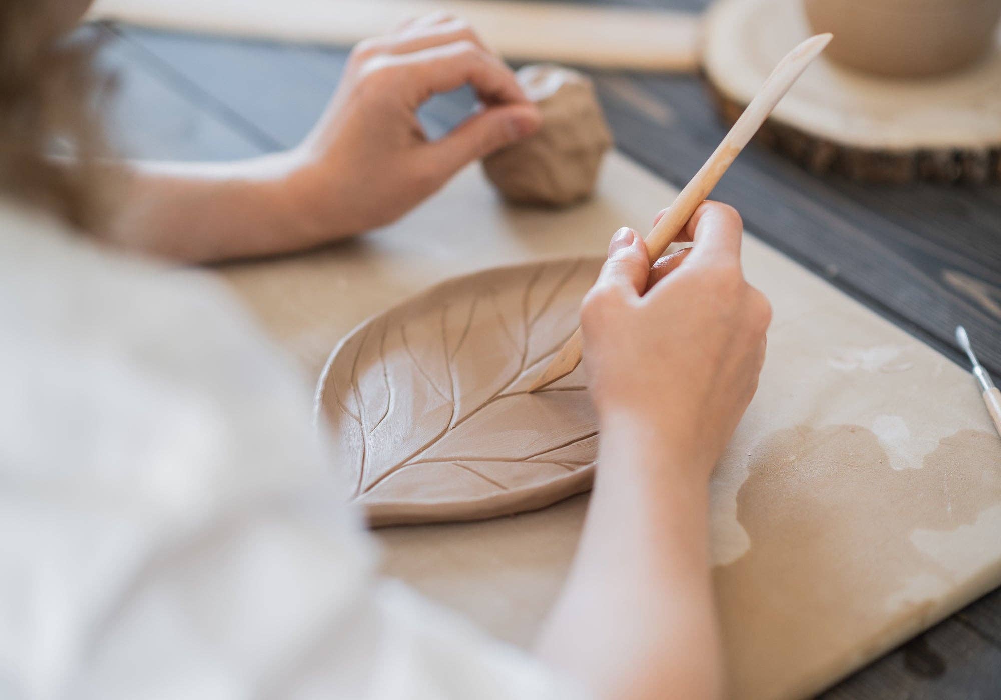 Stuck in the Mud Pottery - Wholesale DIY Craft Kit - Clay Pottery Kit for 2 - Date Night Box4