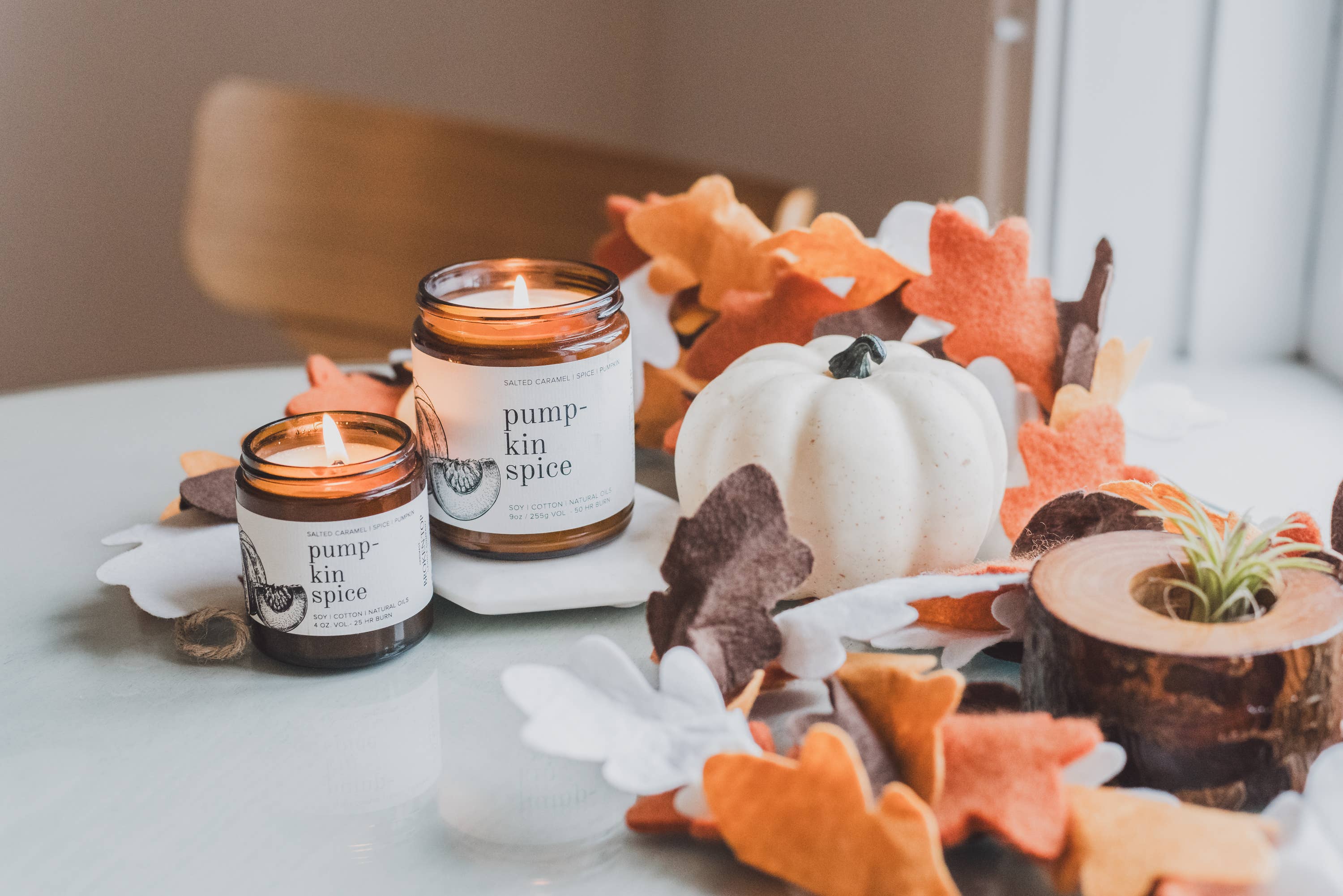 Broken Top Brands - Wholesale Jar/Filled Candle - Pumpkin Spice 9oz Soy Candle5