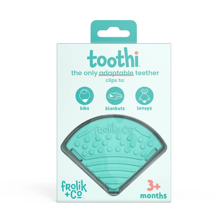 Frolik + Co - Wholesale Teether (not clip-on) – Baby - Toothi, the ONLY multi-use, adaptable baby teether6