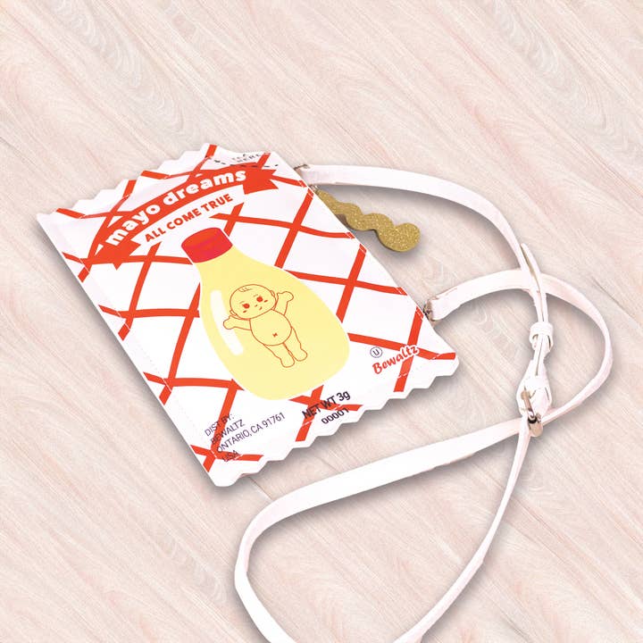 Sauce Packet Crossbody-Mayo for wholesale by Bewaltz