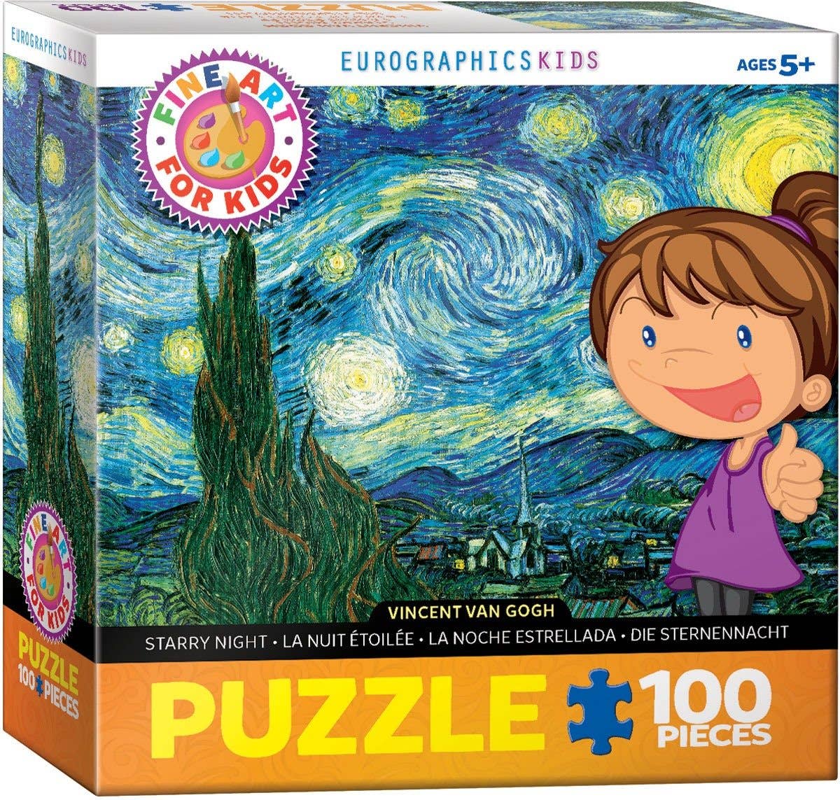 Eurographics Puzzles USA - Wholesale Puzzle - Kids - Starry Night0