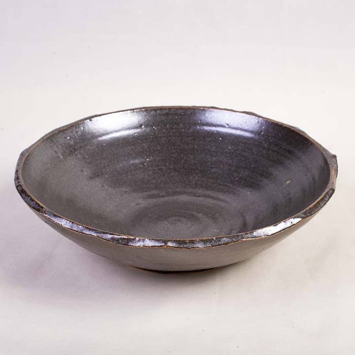 Handmade Salad Bowl Art Sulfur for wholesale by Pretty Plate