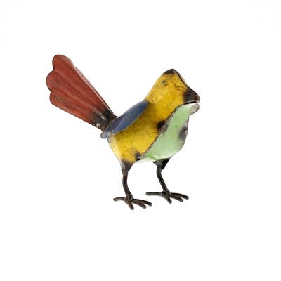 HomArt - Wholesale Decorative Figurine - Reclaimed Metal Birds - Assorted Colors