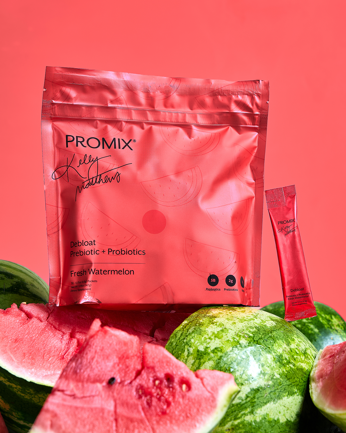 Promix - Wholesale Oral Supplement/Vitamin - Fresh Watermelon Debloat: Prebiotic + Probiotic7