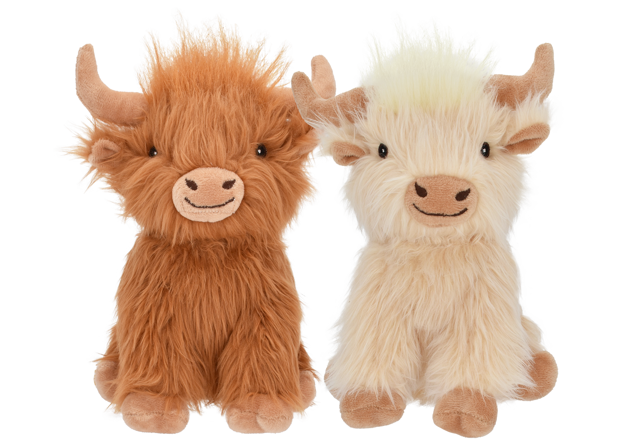 Petdropshipper - Wholesale Pet Plush Toy - Dog - Multipet Highland Cow 14 inch (Colors Vary)0