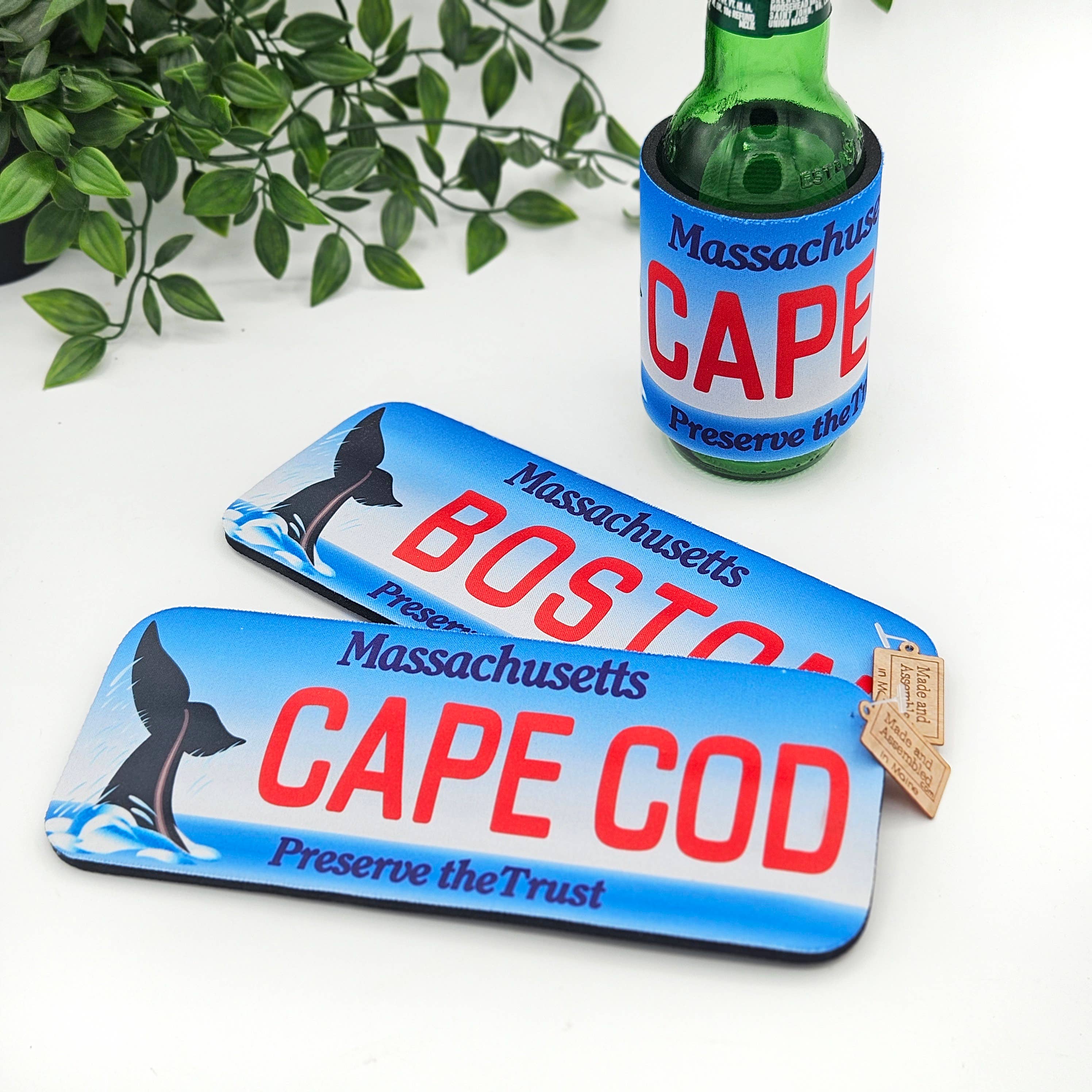 Made and Assembled - Wholesale Drink Huggers & Koozies - Slap Koozies - License Plate Designs3