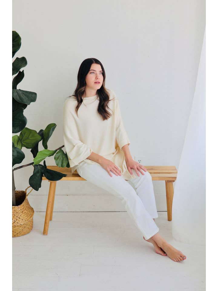 Viverano Organics - Wholesale Poncho - Women's - Women's Eco-Chic Poncho Sweater Knit Pullover (Organic)23