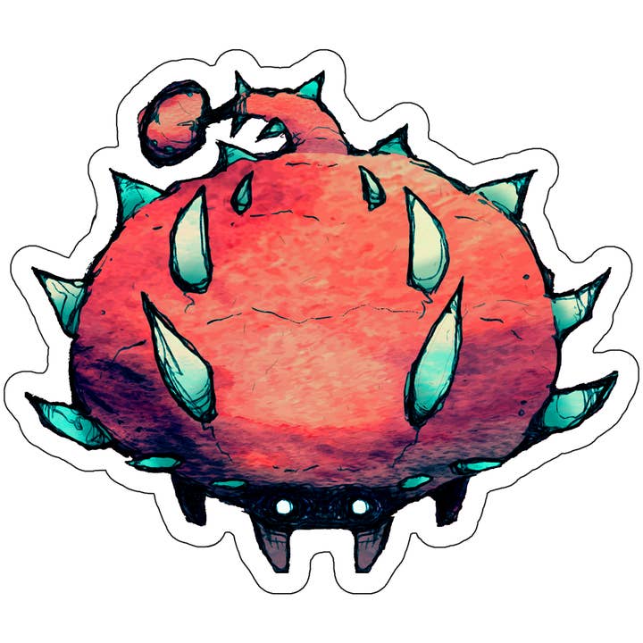 Ankylosaurus Sticker for wholesale by The Spooky Dinosaur