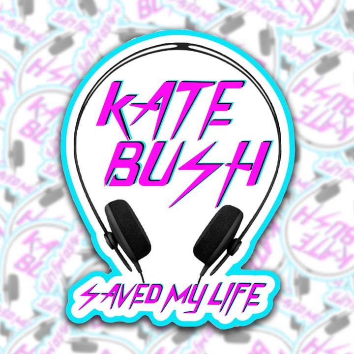 Stranger Kate Bush Sticker (Clearance) for wholesale by BOBBYK