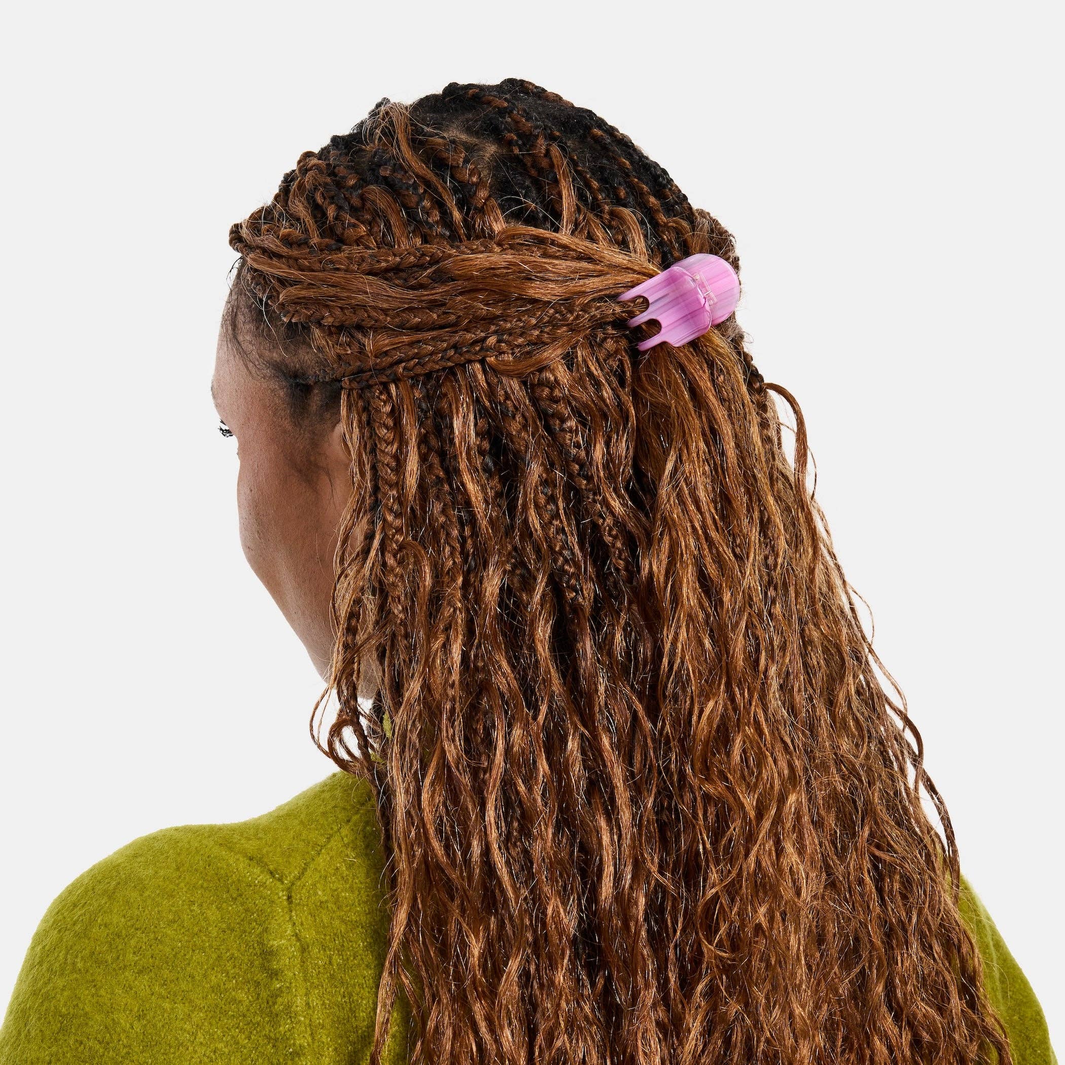 CHUNKS - Wholesale Hair Clip - Women's - Mini Claw in Petunia2