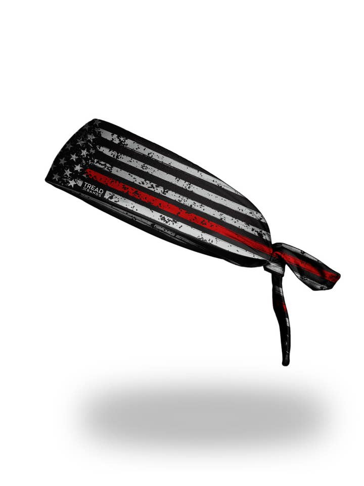 All-Terrain Tieback - Thin Red Line for wholesale by TreadBands