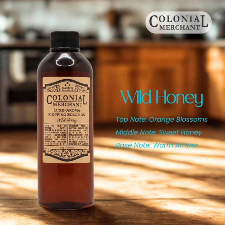 Colonial Merchant - Wholesale Floor Cleaner - 8 oz. Colonial Merchant Luxe~Aroma Mopping Solution 2