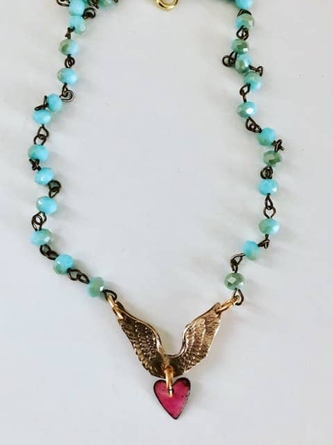 Collana Little Wing per la vendita all'ingrosso da parte di Michelle DaRin Jewelry