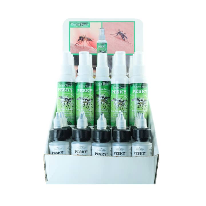 PESKY® Bug Away – wholesale Insect repellent – PESKY Bug Away Spray and Natural Hydrating Skin Protector2