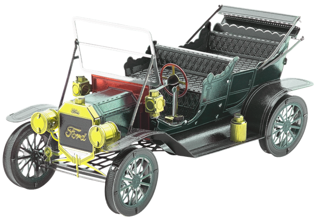 Metal Earth - Wholesale DIY Craft Kit - 1908 Ford Model T vehicle - Dark Green5
