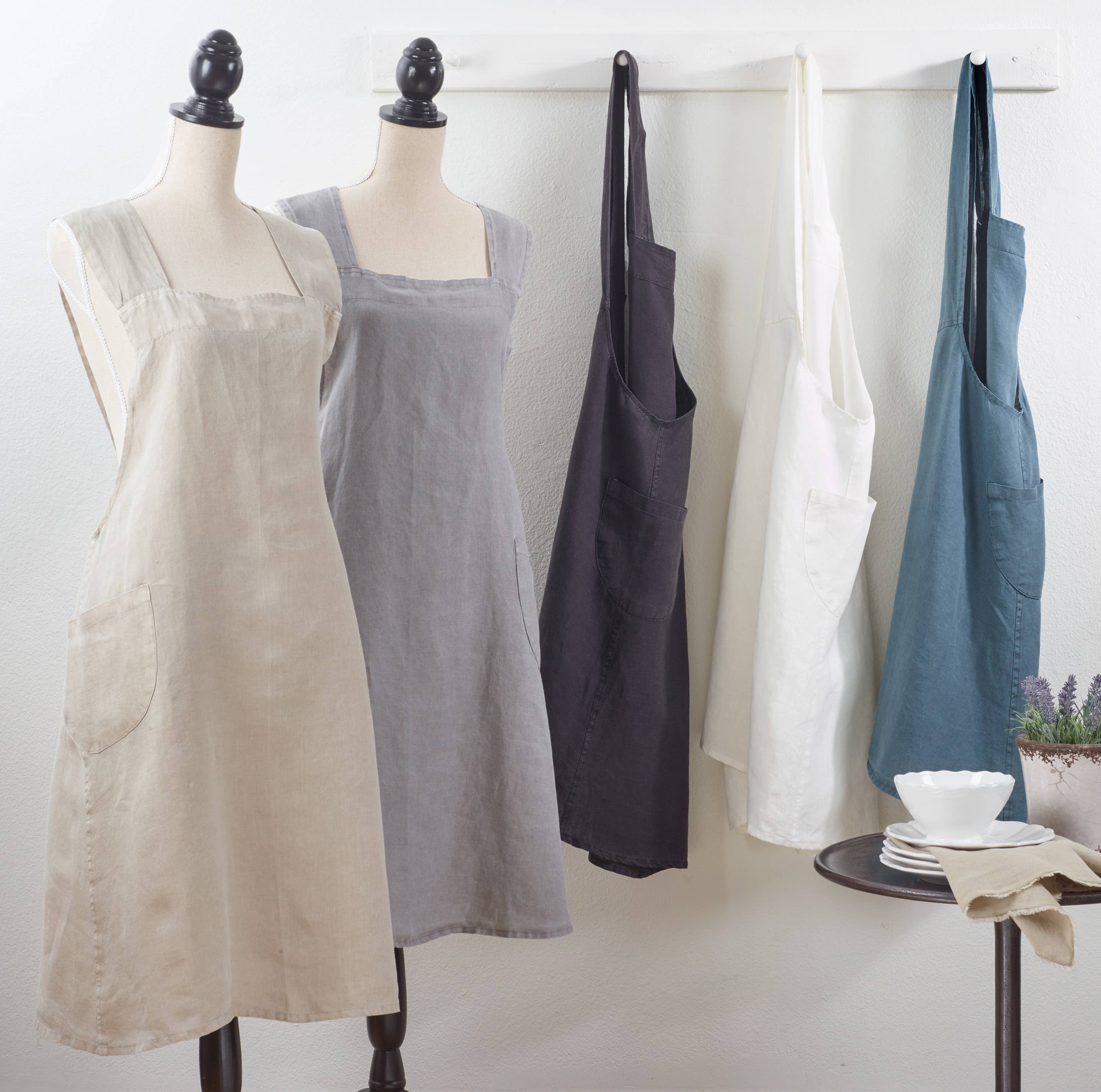 Saro Lifestyle – wholesale Apron – Criss Cross Back Apron - 28" x 35"1