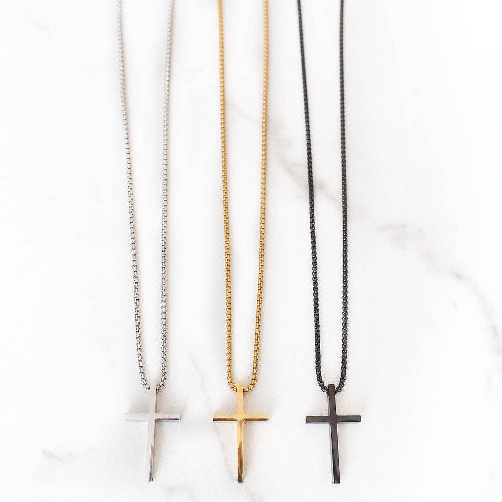 Golden Thread – Colar pingente/pendente por atacado – Corrente Cruzada em Ouro7