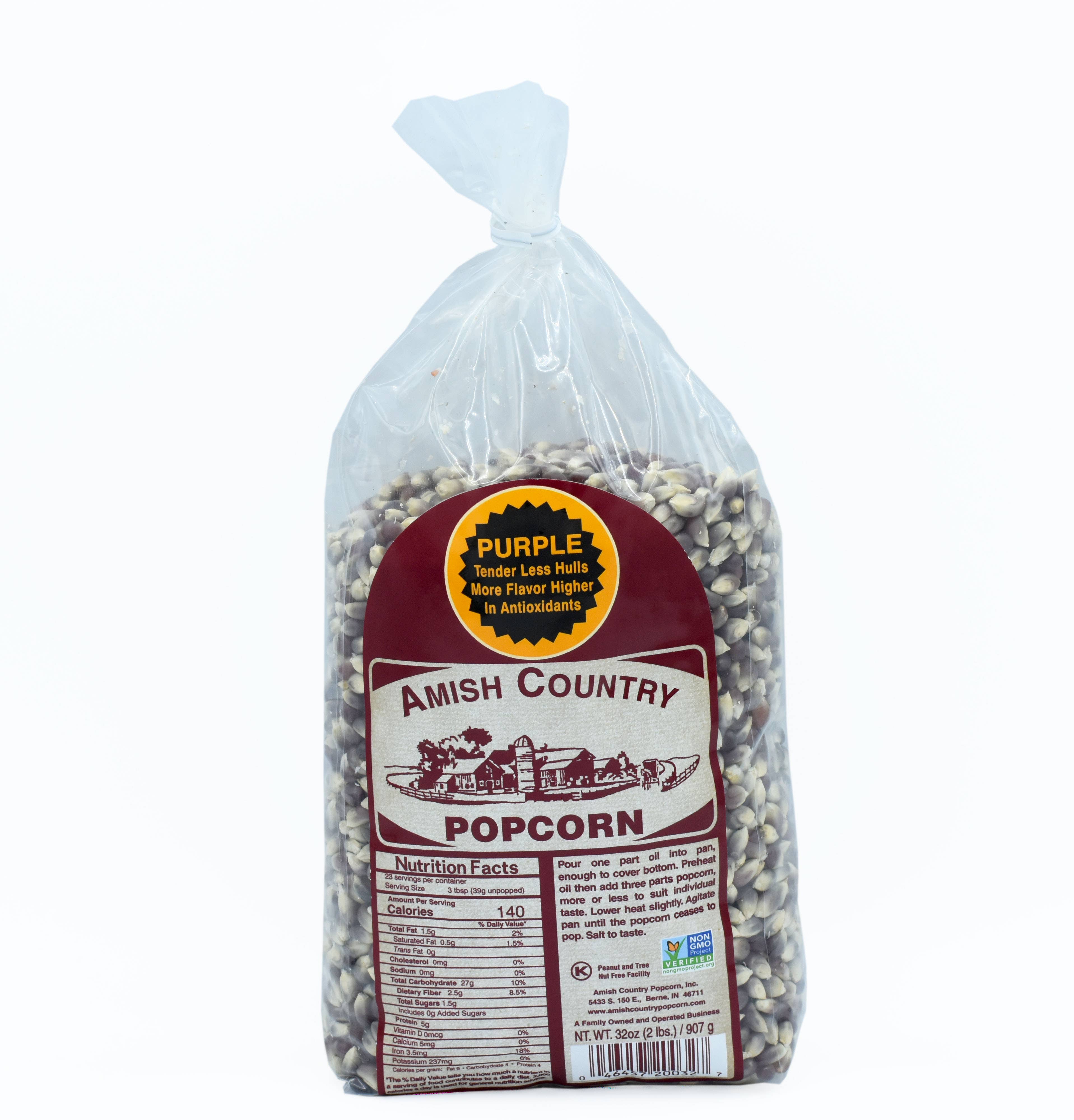 Amish Country Popcorn - Wholesale Popcorn - Mixed Case of 2lb Bags of Popcorn6