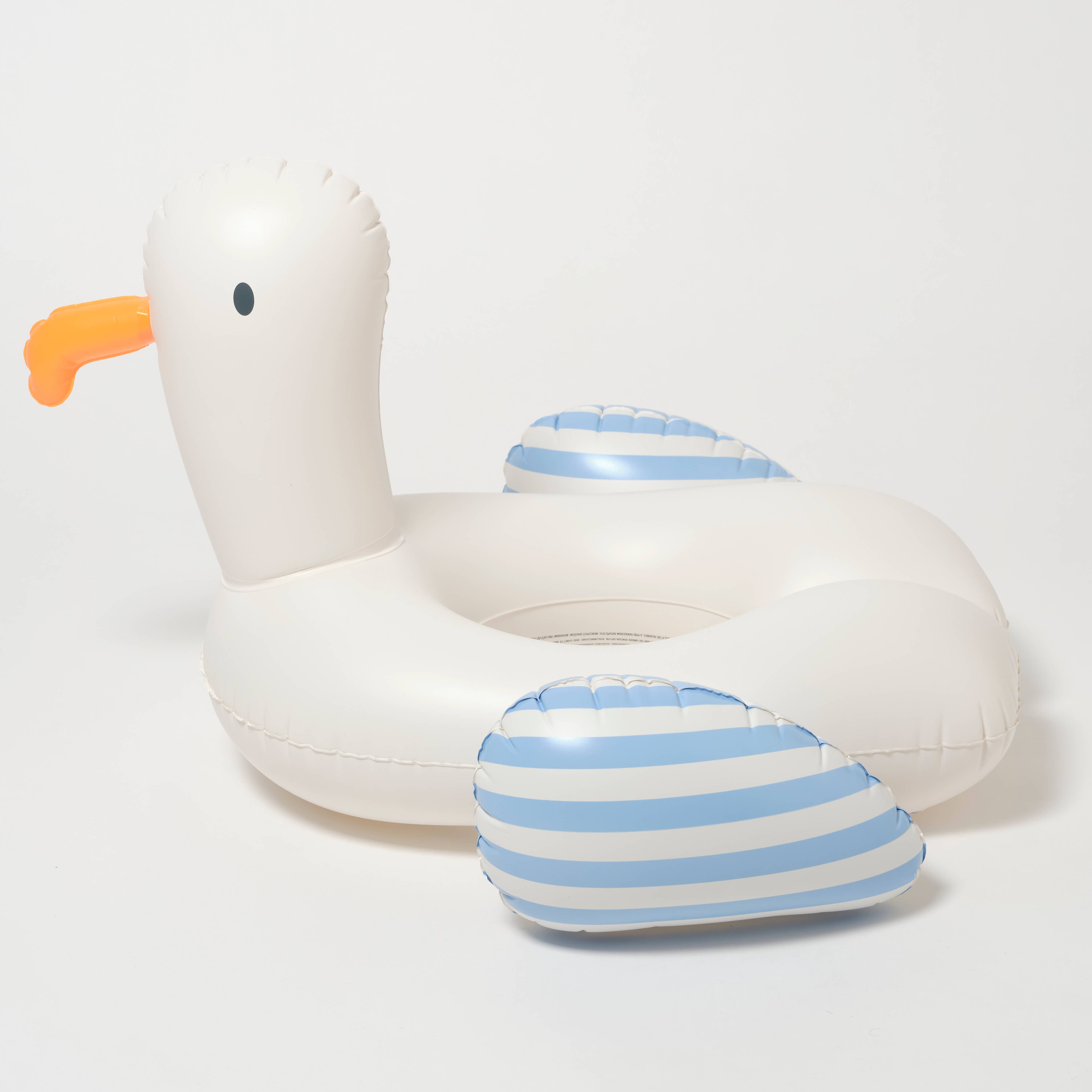 SUNNYLIFE - Vente Jeu gonflable - Anneau de piscine tubulaire pour enfants Sid the Seagull Blu3