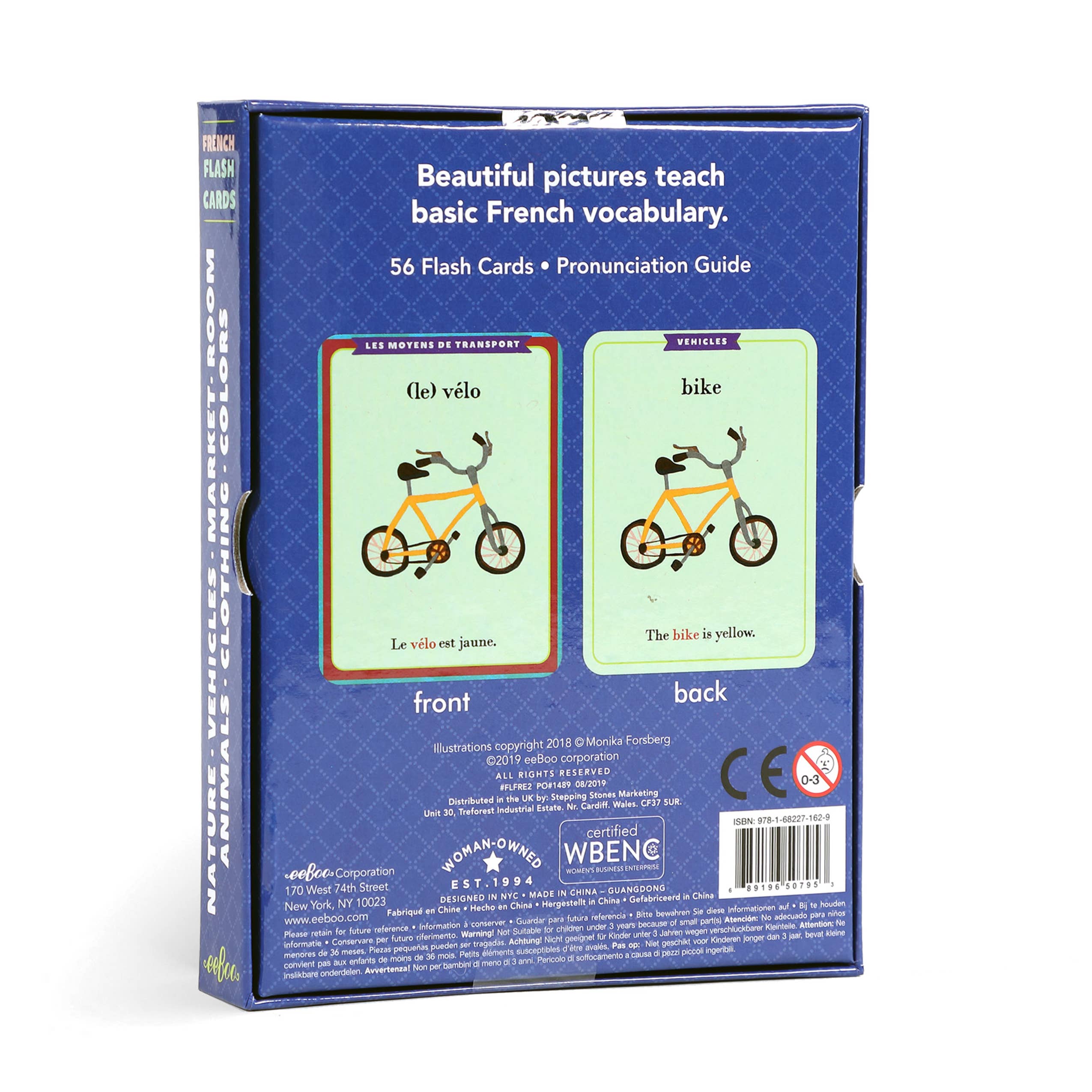 eeBoo - Wholesale Learning Cards - Kids & Baby - French Flash Cards1