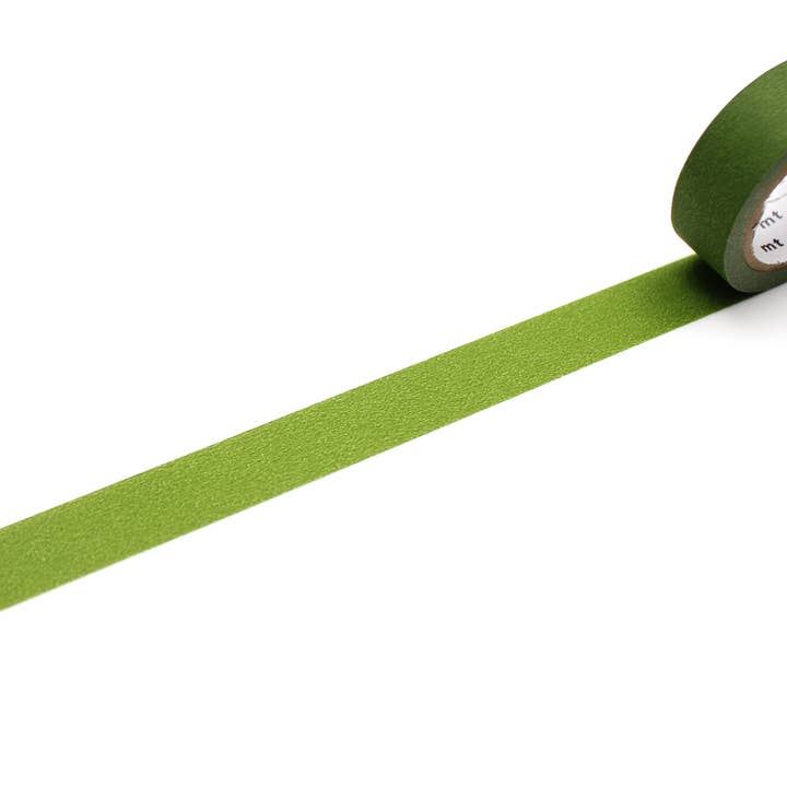 Washi Tape - olivgrøn mat / MT01P527Z for engroshandel hos mt masking tape