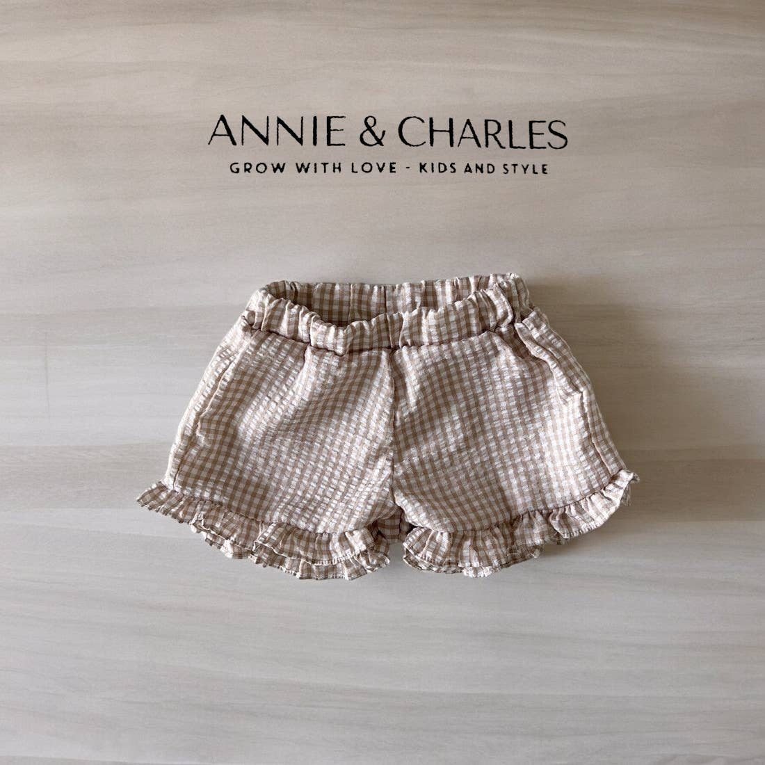 Annie & Charles - Wholesale Top & Short Set - Kids - Annie & Charles® summer cotton set for girls2