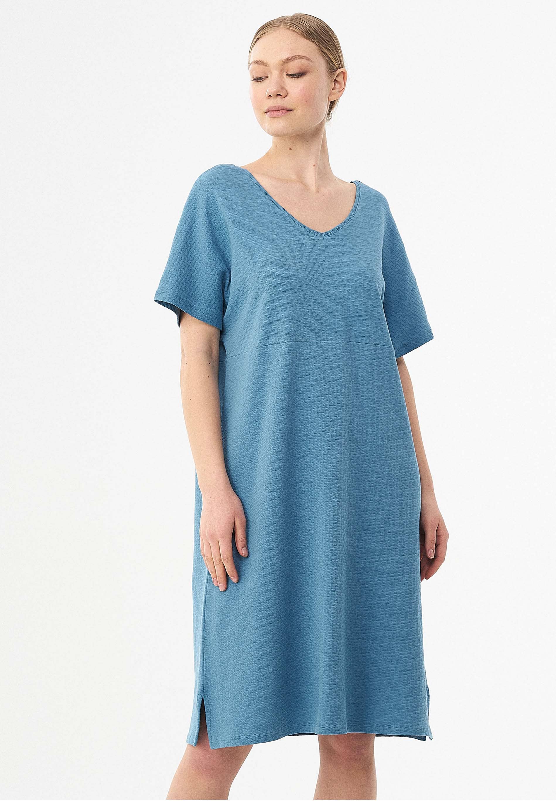 ORGANICATION – Großhandel Kleid – Damen – Jerseykleid aus Bio-Baumwolle1